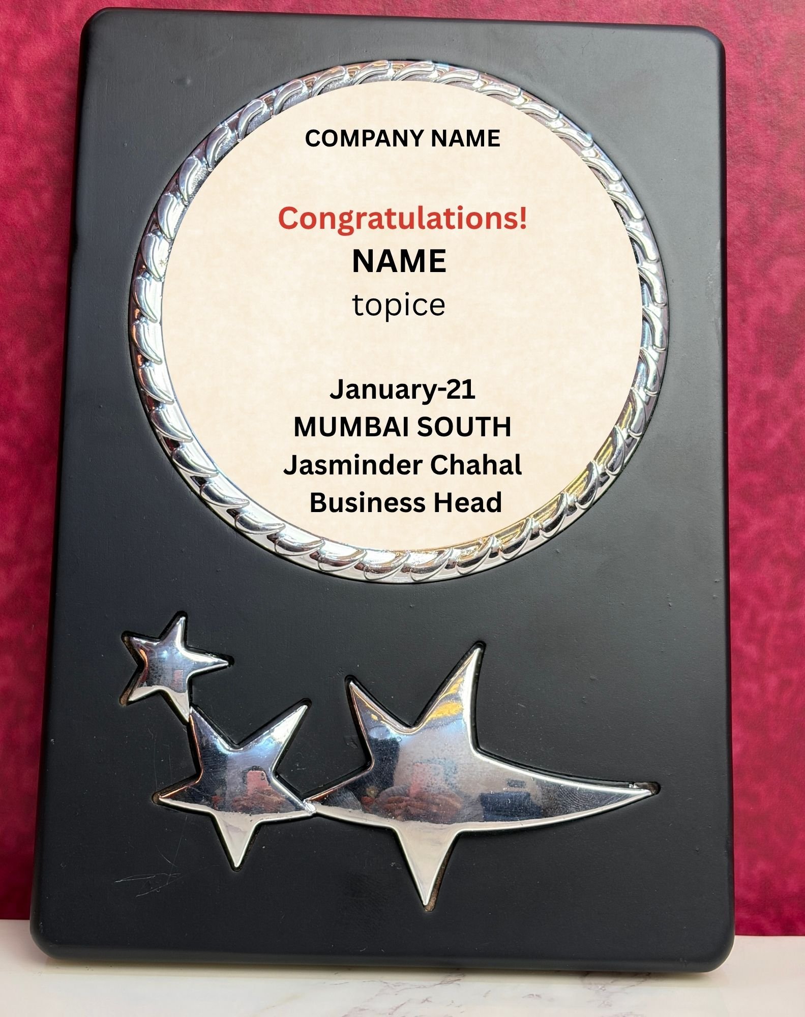 Geometric Metal Innovation Award