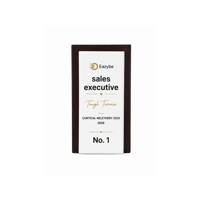 Premium Wooden Corporate Trophy Award by Jazka Traders
