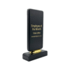 Elegant Black Corporate Trophy Award by Jazka Traders – Premium Recognition Trophy
