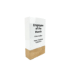 Modern Wooden Base Corporate Trophy by Jazka Traders