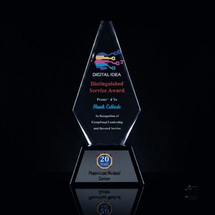 Diamond Crystal Acrylic Trophy