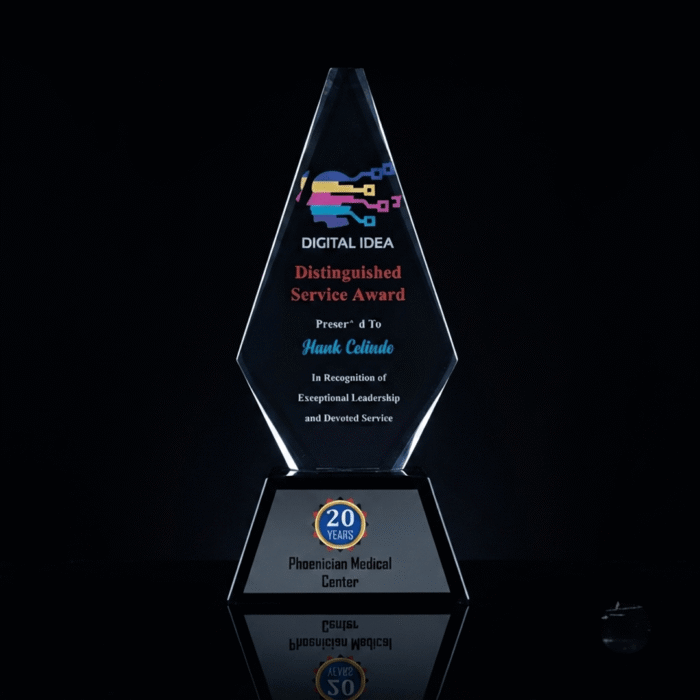 Diamond Crystal Acrylic Trophy
