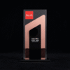 Modern Crystal Acrylic Trophy