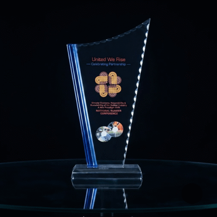 JT-A14 Premium Curved Crystal Trophy