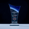 JT-A15 Premium Curved Crystal Trophy