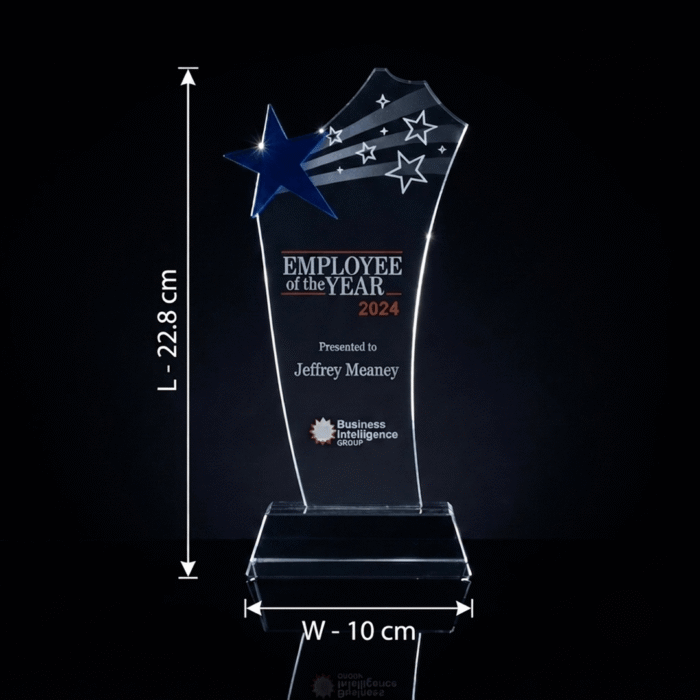 Crystal Acrylic Star Trophy