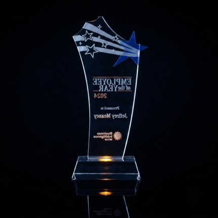 Crystal Acrylic Star Trophy